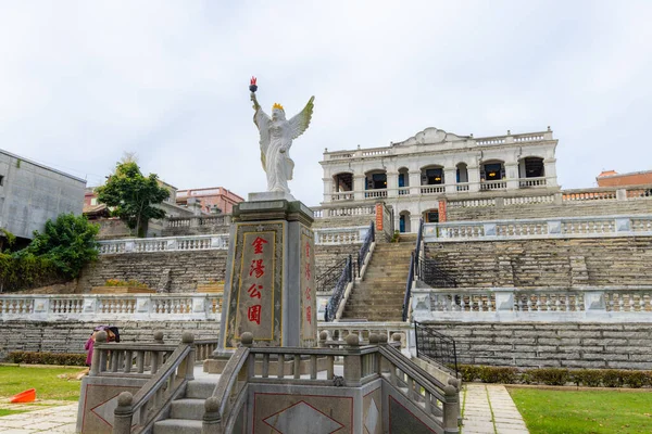 Kinmen Taiwan July 2022 Statue Chen Jing Lan Western House — Photo