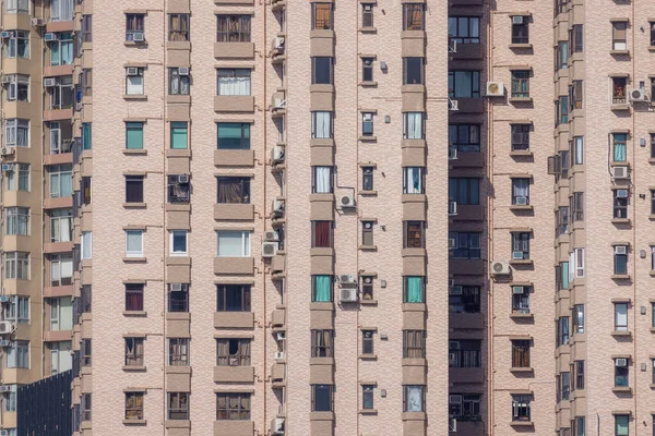 Exterior Hong Kong Edificio Ciudad —  Fotos de Stock