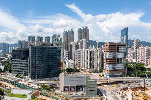 Yau Tei Hong Kong August 2021 Hong Kong City Kowloon — Fotografia de Stock