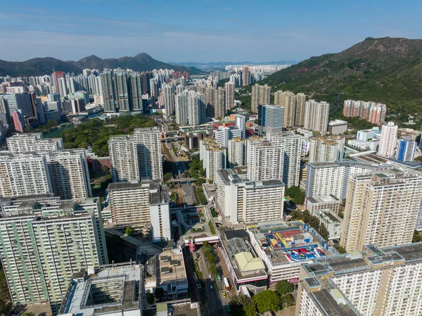 Tuen Mun Hong Kong February 2022 Top View Hong Kong — Stockfoto