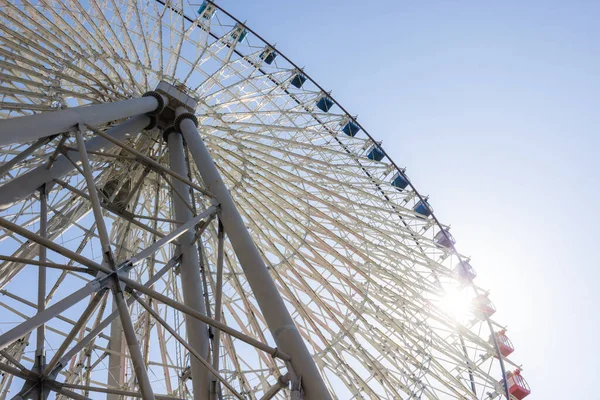 Low Angle Ferris Wheel — стоковое фото