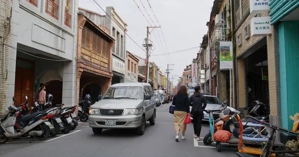 Taipeh Taiwan März 2022 Weihnachtsmarkt Der Dihua Straße Der Stadt — Stockfoto