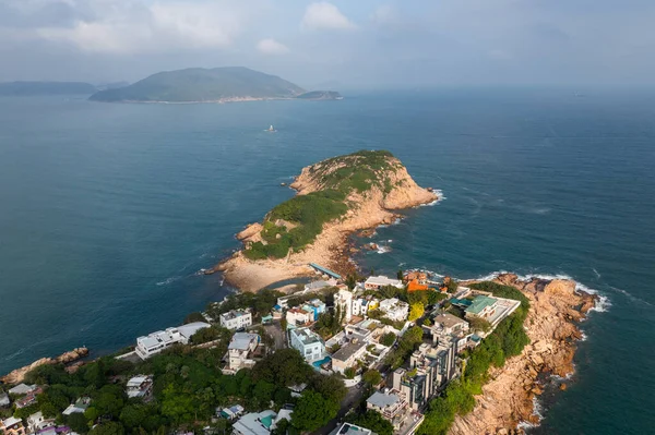 Vista Cima Para Baixo Shek Hong Kong — Fotografia de Stock