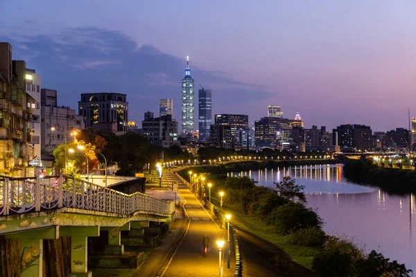 Taipei Taiwan March 2022 Taipei City Landmark — Stockfoto