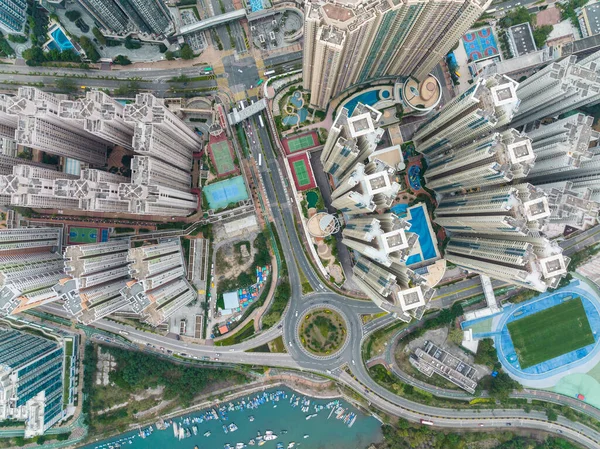 Tang Kwan Hong Kong February 2022 Top View Hong Kong — стокове фото