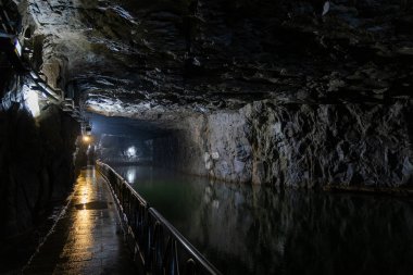 Zhaishan tunnel in Kinmen of Taiwan