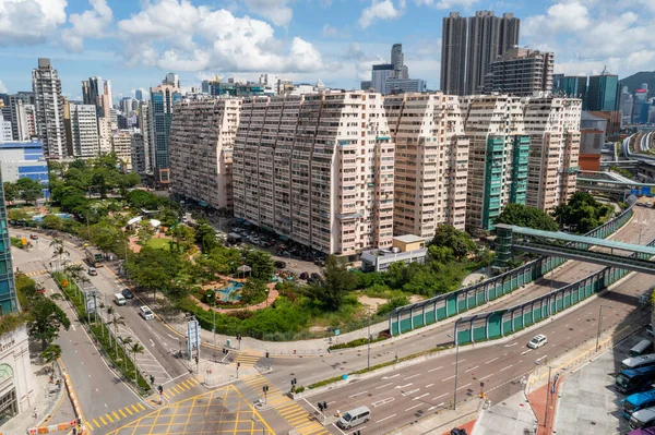 Tsim Sha Tsui Hong Kong Серпня 2022 Top View Hong — стокове фото