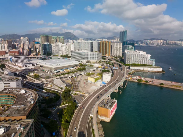 Tsim Sha Tsui Χονγκ Κονγκ Νοεμβρίου 2021 Κάτοψη Του Χονγκ — Φωτογραφία Αρχείου