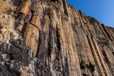 Hong Kong Sai Kung natural hexagonal column