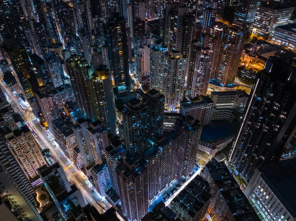 Sheung Wan Hong Kong January 2022 Top View Hong Kong — Stockfoto