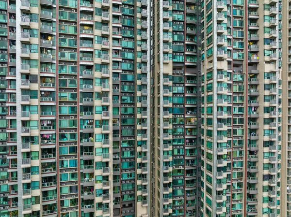 Exterior Fachada Del Edificio Apartamentos — Foto de Stock