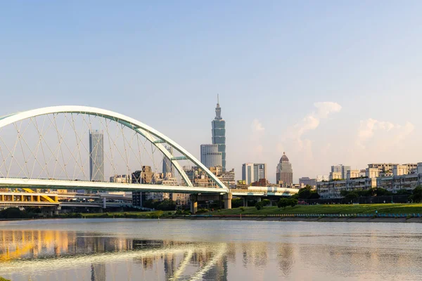 Taipei Taiwan July 2022 Taipei City Skyline — Stock fotografie