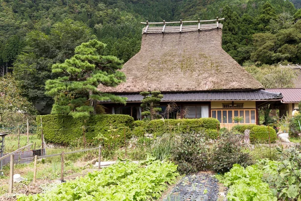 Traditional Thatched Roof Houses Small Village Miyama Kyoto Japan — ストック写真