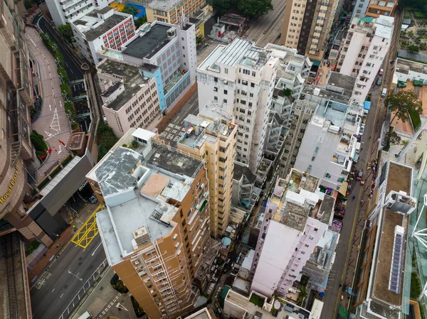 Принц Эдуард Гонконг Января 2022 Года Вид Сверху Город Гонконг — стоковое фото