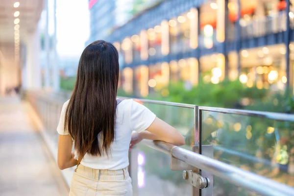 Woman Look Shopping Mall Taipei City — Stock fotografie