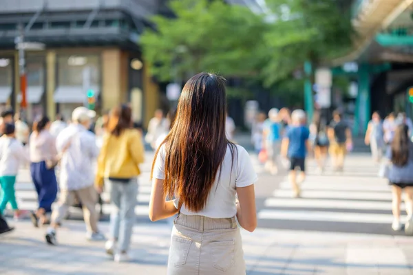 Woman Taipei City Taiwan — Stock fotografie