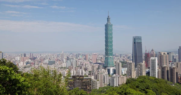 Taipei Taiwan April 2022 Taipei City Skyline —  Fotos de Stock