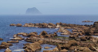 Keelung Islet over the coast in Wanli