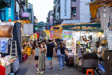 Keelung, Taiwan - 19 August 2022: Keelung Night Market