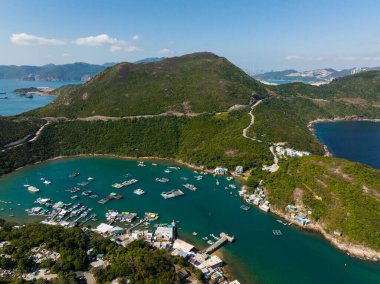 Top view of Hong Kong Po Toi O