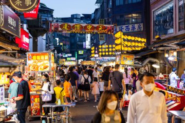 Keelung, Taiwan - 19 August 2022: Keelung Night Market
