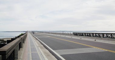 Penghu, Taiwan - 27 June 2022: Penghu great bridge in Taiwan