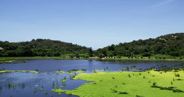 Taiwan Kinmen Gugang Lake Skyline — Stock Photo, Image