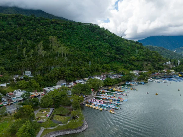 Top View Liyu Lake Hualien Taiwan — Stockfoto