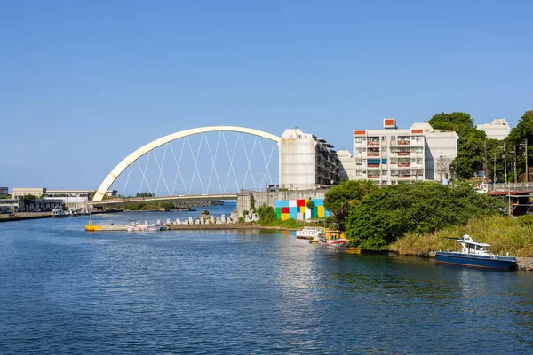 Keelung Taiwan August 2022 Keelung Zhengbin Fishing Harbor — Stok fotoğraf