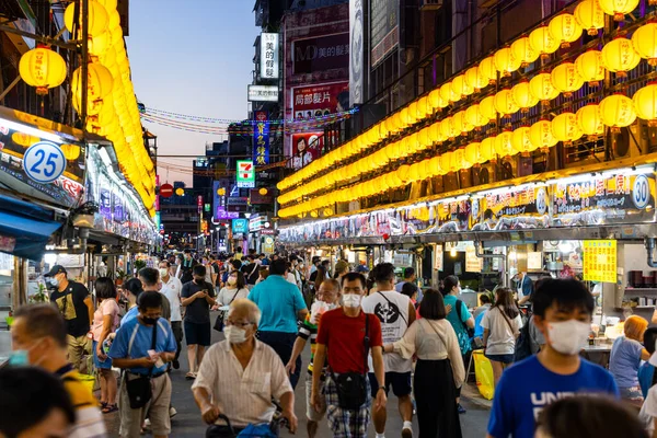 Keelung Taiwan August 2022 Keelung Night Market — ストック写真