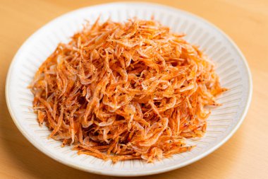 Dried shrimp prawn seafood cuisine