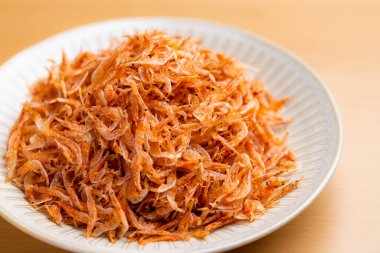 Dried shrimp prawn seafood cuisine