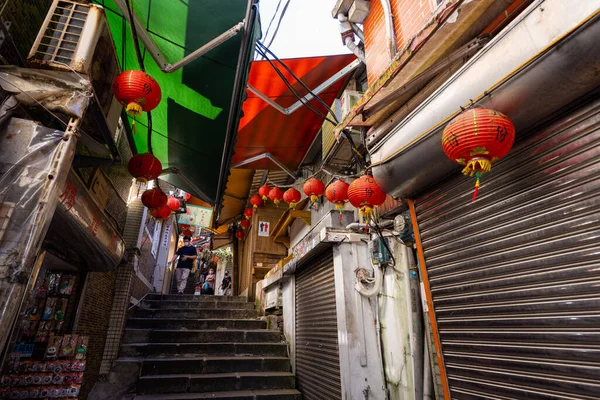 Jiufen Taiwan August 2022 Jiufen Old Street Taiwan — Stok fotoğraf