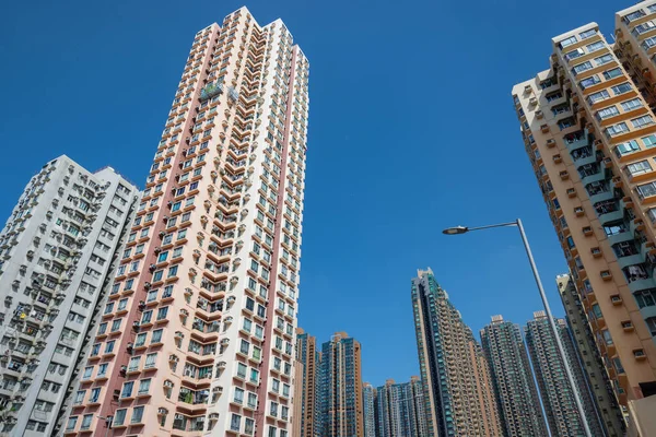 Yuen Long Hong Kong October 2021 Hong Kong Residential District — Fotografia de Stock