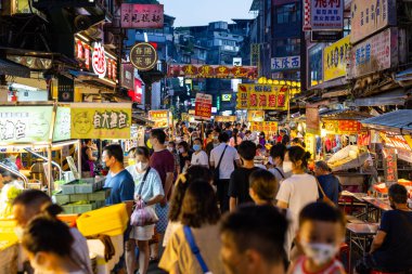 Keelung, Taiwan - 19 August 2022: Keelung Night Market