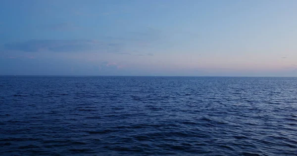Güzel Gün Batımı Manzarası Deniz — Stok fotoğraf