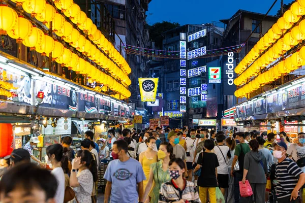 Keelung Taiwan August 2022 Keelung Night Market — Stockfoto