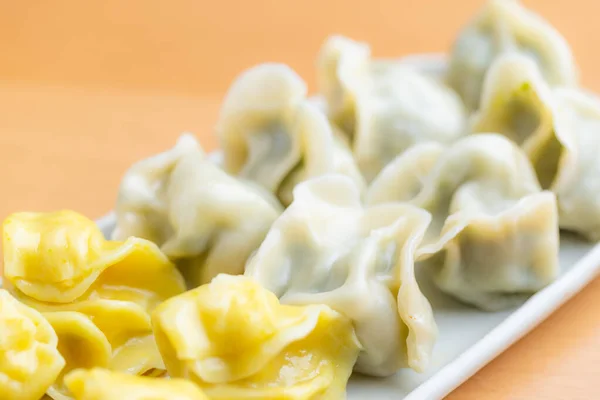 Steamed Corn Meat Dumpling — Stock Photo, Image