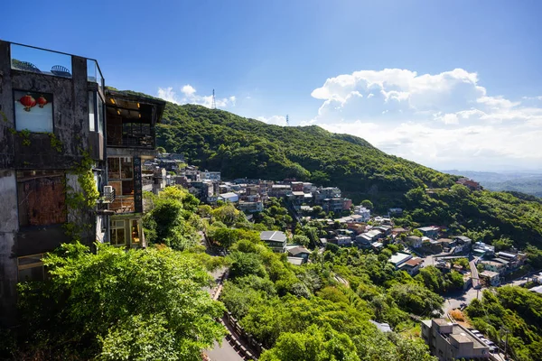 Taiwan Jiufen Dorf Auf Dem Berg — Stockfoto