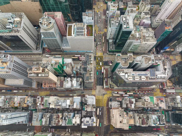 Mong Kok Hong Kong January 2022 Top View Hong Kong — Foto de Stock