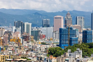 Taipei, Tayvan - 28 Eylül 2022: Taipei şehri