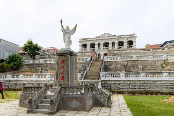 Kinmen Taiwan July 2022 Sculpture Chen Jing Lan Western House — 图库照片