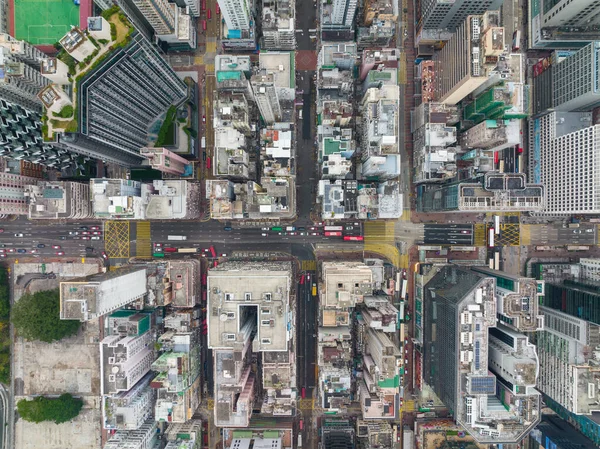 Mong Kok Hong Kong January 2022 Top View Hong Kong — ストック写真