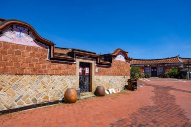 Tayvan Kinmen Geleneksel eski Zhu Shan Köyü