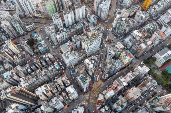 Sham Shui Hong Kong Noviembre 2022 Vista Superior Ciudad Hong — Foto de Stock