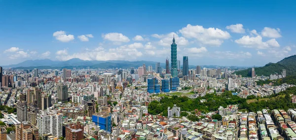 Ταϊπέι Ταϊβάν Σεπτεμβρίου 2022 Ουρανοξύστης Της Ταϊπέι — Φωτογραφία Αρχείου