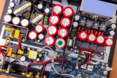 Tayvan - 07 Haziran 2022: Ses yükseltici devre levhası