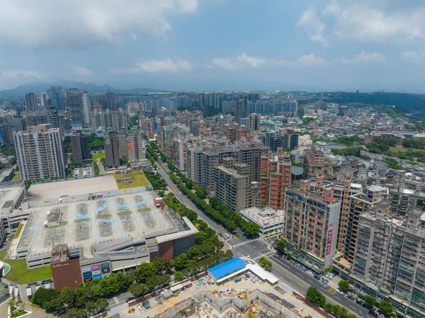 Nova Taipei Taiwan Julho 2022 Vista Superior Cidade Distrito Linkou — Fotografia de Stock