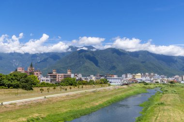 Tayvan Hualien güzel doğal manzara