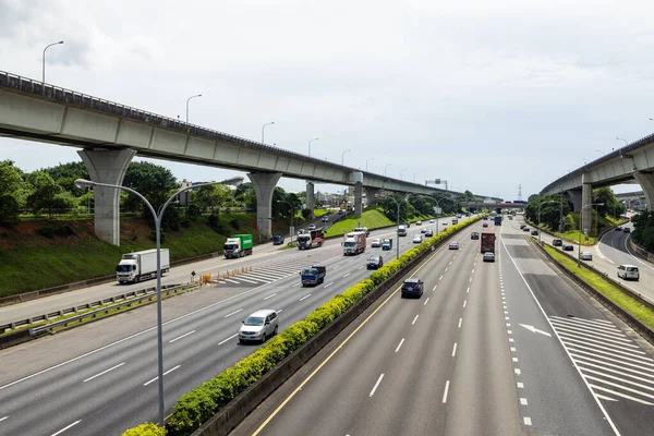 Nueva Taipéi Taiwán Junio 2022 Autopista Nacional Uno Nueva Taipéi —  Fotos de Stock